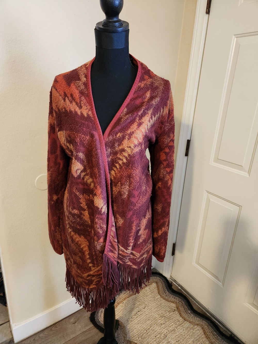 Boho Cotton Sweater Jacket